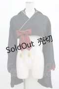 metamorphose / フード付き着物袖ボレロ Free ブラック H-25-03-11-027-ME-JA-NS-ZH