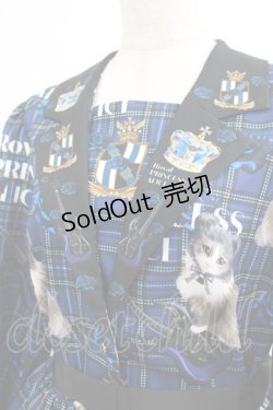 画像5: Royal Princess Alice / PUNK CATワンピース Lサイズ 青チェック H-25-03-11-003-LO-OP-NS-ZH
