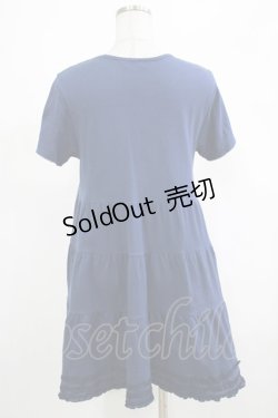 画像3: PINK HOUSE / リボンフリルチュニック Free ブルー H-25-03-11-032-LO-TO-NS-ZH