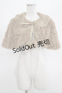 Beth / リボンボアケープ Free キャメル H-25-03-11-044-CL-TO-NS-ZH