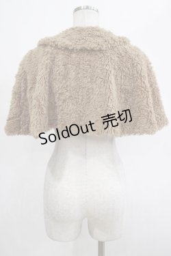画像3: Beth / リボンボアケープ Free キャメル H-25-03-11-044-CL-TO-NS-ZH