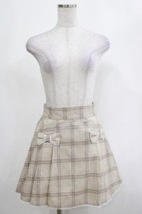 Honey Cinnamon / サイドプリーツリボンスカパン Free ベージュ H-25-03-11-046-LO-SK-NS-ZH