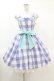 画像1: Angelic Pretty / レディなギンガムジャンパースカート Free ラベンダー H-25-03-11-1033-AP-OP-NS-ZH (1)