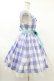 画像3: Angelic Pretty / レディなギンガムジャンパースカート Free ラベンダー H-25-03-11-1033-AP-OP-NS-ZH (3)