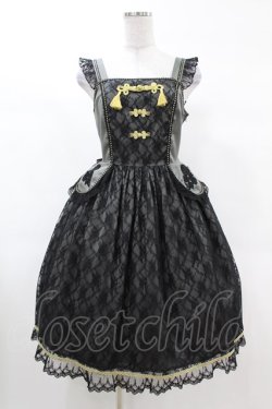 画像1: Angelic Pretty / シノワズリジャンパースカート Free カーキ H-25-03-11-1034-AP-OP-NS-ZH
