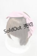 axes femme kawaii / 斜めリボンカチューシャ  ピンク H-25-03-11-1007-AX-AC-NS-ZH