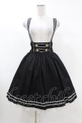 metamorphose / 肩ひも付セーラーバッスルスカート Free ブラック H-25-03-11-1037-ME-SK-NS-ZH