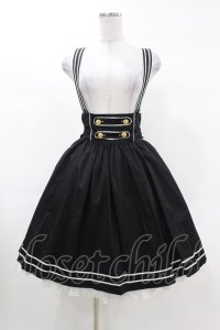 metamorphose / 肩ひも付セーラーバッスルスカート Free ブラック H-25-03-11-1037-ME-SK-NS-ZH