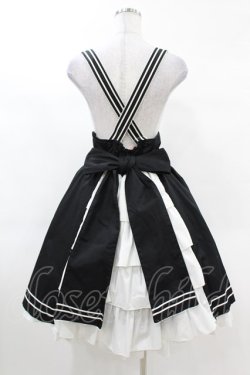 画像2: metamorphose / 肩ひも付セーラーバッスルスカート Free ブラック H-25-03-11-1037-ME-SK-NS-ZH