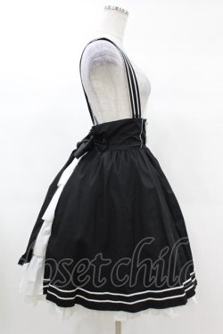 画像3: metamorphose / 肩ひも付セーラーバッスルスカート Free ブラック H-25-03-11-1037-ME-SK-NS-ZH