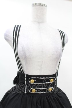 画像4: metamorphose / 肩ひも付セーラーバッスルスカート Free ブラック H-25-03-11-1037-ME-SK-NS-ZH