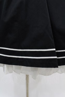 画像5: metamorphose / 肩ひも付セーラーバッスルスカート Free ブラック H-25-03-11-1037-ME-SK-NS-ZH