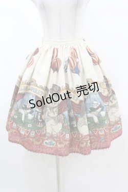 画像1: ALICE and the PIRATES / Marionette Chris柄スカート Free 生成り H-25-03-11-1038-PA-SK-NS-ZH