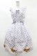 画像1: axes femme kawaii / イースター柄ジャンスカ M ラベンダー H-25-03-11-1041-AX-OP-NS-ZH (1)