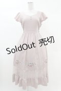axes femme POETIQUE / ストロベリー刺繍ワンピース M ピンク H-25-03-11-1042-AX-OP-NS-ZH