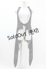 KASEI / 燕尾ジレ LL ブラック H-25-03-11-1048-0-TO-NS-ZH