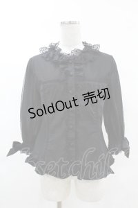 Angelic Pretty / Sweet Lacyビスチェ風ブラウス Free ブラック H-25-03-11-1050-AP-BL-NS-ZH