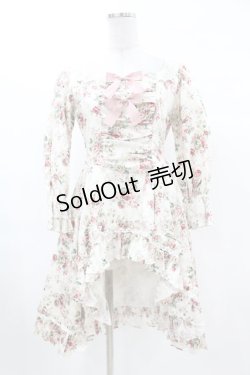 画像1: Victorian maiden / ロココブーケロイヤルオーバードレス Free ロココピンク H-25-03-11-1016-CL-OP-NS-ZH
