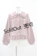 axes femme kawaii / バックフリルショートコート M ピンク H-25-03-11-1018-AX-CO-NS-ZT-C045