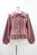 画像1: axes femme kawaii / バックフリルショートコート M ピンク H-25-03-11-1018-AX-CO-NS-C045 (1)