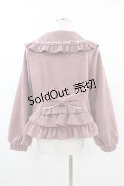 画像2: axes femme kawaii / バックフリルショートコート M ピンク H-25-03-11-1018-AX-CO-NS-ZT-C045