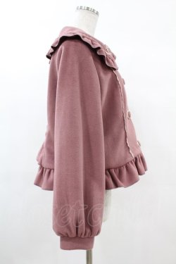 画像3: axes femme kawaii / バックフリルショートコート M ピンク H-25-03-11-1018-AX-CO-NS-C045