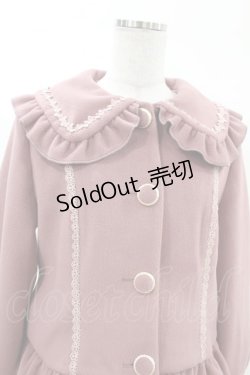 画像4: axes femme kawaii / バックフリルショートコート M ピンク H-25-03-11-1018-AX-CO-NS-ZT-C045