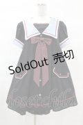 Angelic Pretty / クラシックスクールワンピース Free ブラック H-25-03-11-1021-AP-OP-NS-ZH