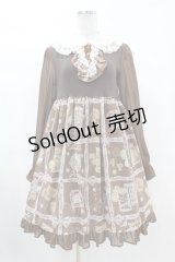 Angelic Pretty / Cream Cookie Collectionカットワンピース Free ブラウン H-25-03-11-1023-AP-OP-NS-ZH