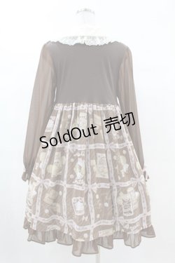 画像2: Angelic Pretty / Cream Cookie Collectionカットワンピース Free ブラウン H-25-03-11-1023-AP-OP-NS-ZH