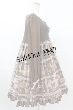 画像3: Angelic Pretty / Cream Cookie Collectionカットワンピース Free ブラウン H-25-03-11-1023-AP-OP-NS-ZH