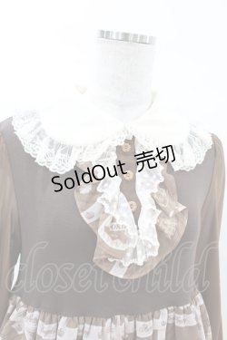 画像4: Angelic Pretty / Cream Cookie Collectionカットワンピース Free ブラウン H-25-03-11-1023-AP-OP-NS-ZH