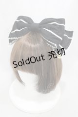 metamorphose / セーラーリボンカチューシャ  ブラック H-25-03-11-1005-ME-AC-NS-ZH