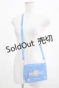 PINK HOUSE / PINK HOUSE展 50th anniversary nana-nanaコラボPVCくまショルダーバッグ  ブルー H-25-03-11-057-LO-BG-NS-ZH