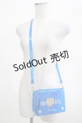 PINK HOUSE / PINK HOUSE展 50th anniversary nana-nanaコラボPVCくまショルダーバッグ  ブルー H-25-03-11-057-LO-BG-NS-ZH