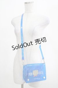 PINK HOUSE / PINK HOUSE展 50th anniversary nana-nanaコラボPVCくまショルダーバッグ  ブルー H-25-03-11-057-LO-BG-NS-ZH