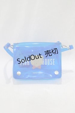 画像2: PINK HOUSE / PINK HOUSE展 50th anniversary nana-nanaコラボPVCくまショルダーバッグ  ブルー H-25-03-11-057-LO-BG-NS-ZH