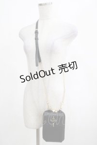 m petit by misako / NINA′Sスマホショルダーバッグ  ブラック H-25-03-11-058-LO-BG-NS-ZH