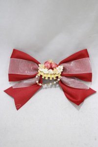 axes femme POETIQUE / ガトー・フレーズマルチリボン  レッド H-25-03-11-062-AX-AC-NS-ZH