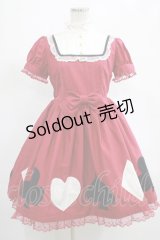 Angelic Pretty / トランプDollワンピース Free ワイン H-25-03-11-006-AP-OP-NS-ZH