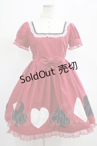 Angelic Pretty / トランプDollワンピース Free ワイン H-25-03-11-006-AP-OP-NS-ZH