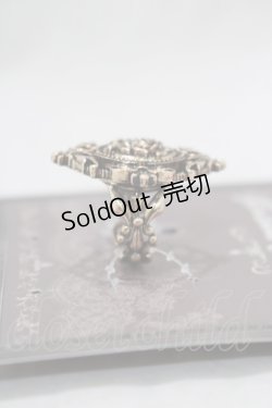 画像2: Kurumi Collaboration / ローズカメオリング  ゴールド H-25-03-11-067-GO-AC-NS-ZH