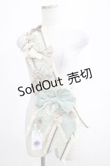 Hoshibako Works / シャンティクリーム・パティスリー リボンエシャルプ 全長：144cm/幅：11cm ミント H-25-03-11-068-LO-ZA-NS-ZH