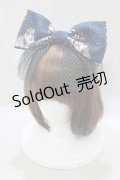 Royal Princess Alice / PUNK CATカチューシャ  青チェック H-25-03-11-072-LO-AC-NS-ZH