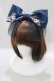 画像1: Royal Princess Alice / PUNK CATカチューシャ  青チェック H-25-03-11-072-LO-AC-NS-ZH (1)