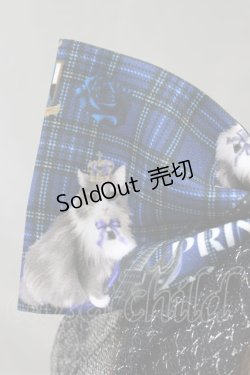 画像2: Royal Princess Alice / PUNK CATカチューシャ  青チェック H-25-03-11-072-LO-AC-NS-ZH