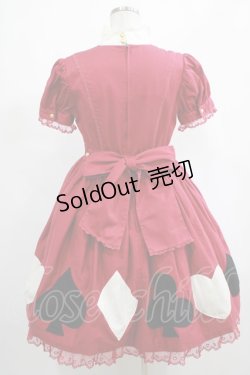 画像3: Angelic Pretty / トランプDollワンピース Free ワイン H-25-03-11-006-AP-OP-NS-ZH