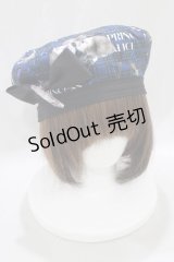 Royal Princess Alice / PUNK CATベレー帽  青チェック H-25-03-11-077-LO-AC-NS-ZH