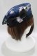 画像2: Royal Princess Alice / PUNK CATベレー帽  青チェック H-25-03-11-077-LO-AC-NS-ZH (2)