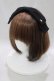 画像1: Angelic Pretty / アンティークRibbonカチューシャ  ブラック H-25-03-11-078-AP-AC-NS-ZH (1)